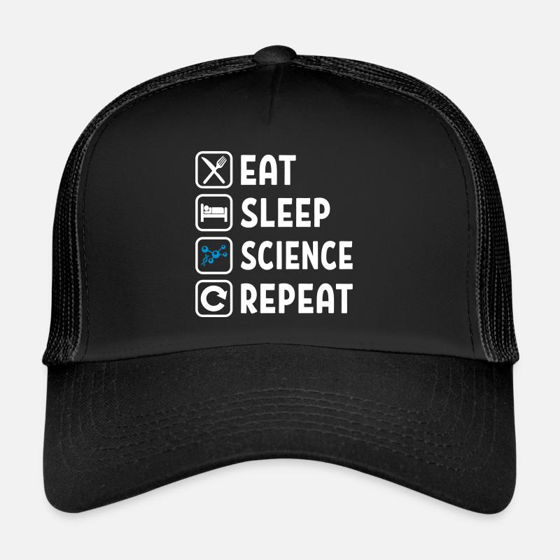 Mangez Sommeil Science Repeat Casquette trucker 