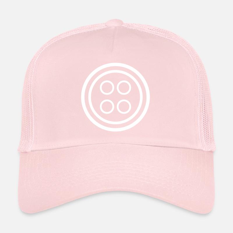 Knob white Trucker Cap