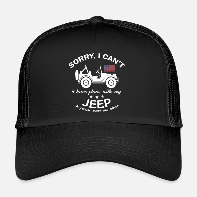 Désolé, je ne peux pas planifier avec ma Jeep Casquette trucker 