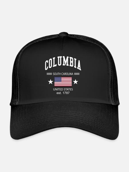 Columbia - Casquette trucker  - noir/noir - Devant