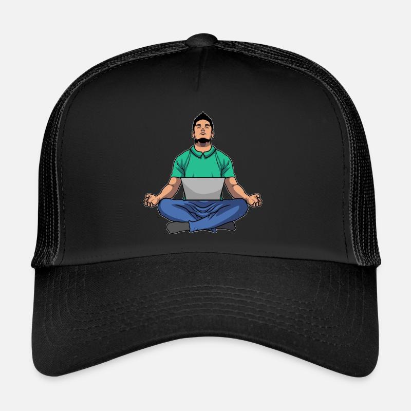 Programmierer Coder Software Entwickler - Trucker Cap - Schwarz/Schwarz