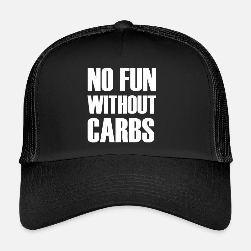 Pas de plaisir sans glucides Casquette trucker 
