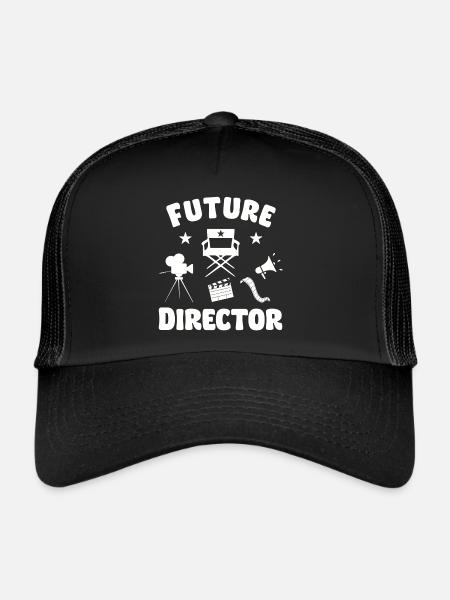 Future Director - Trucker Cap - Schwarz/Schwarz