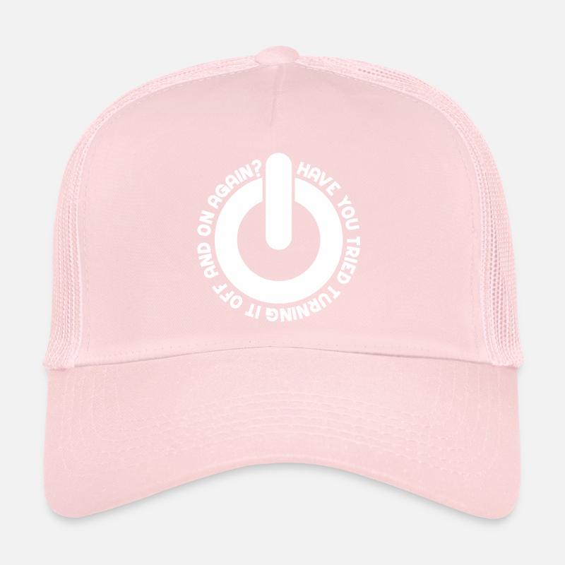 Avez-vous essayé de l’éteindre et de le rallumer? Casquette trucker 