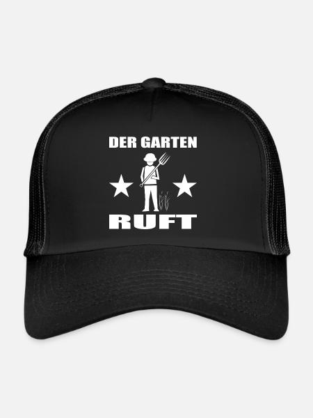 Garten - Trucker Cap - Schwarz/Schwarz