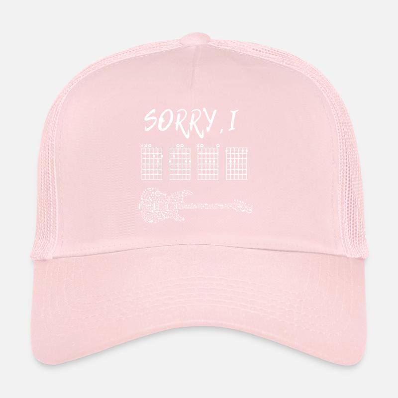 Désolé I-DGAF Accords de guitare à message caché drôle Casquette trucker 