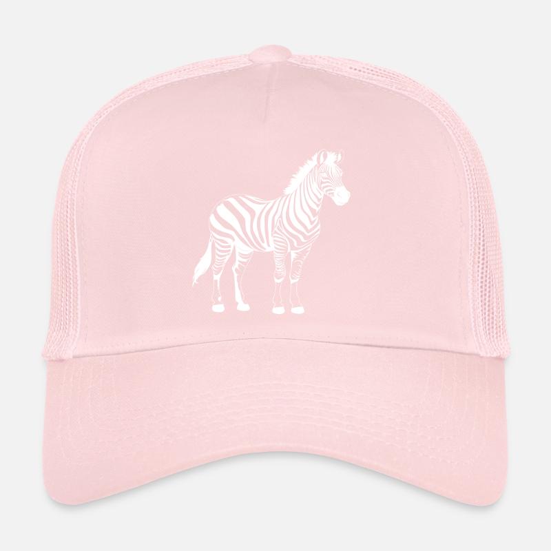 Zebra weiß Trucker Cap