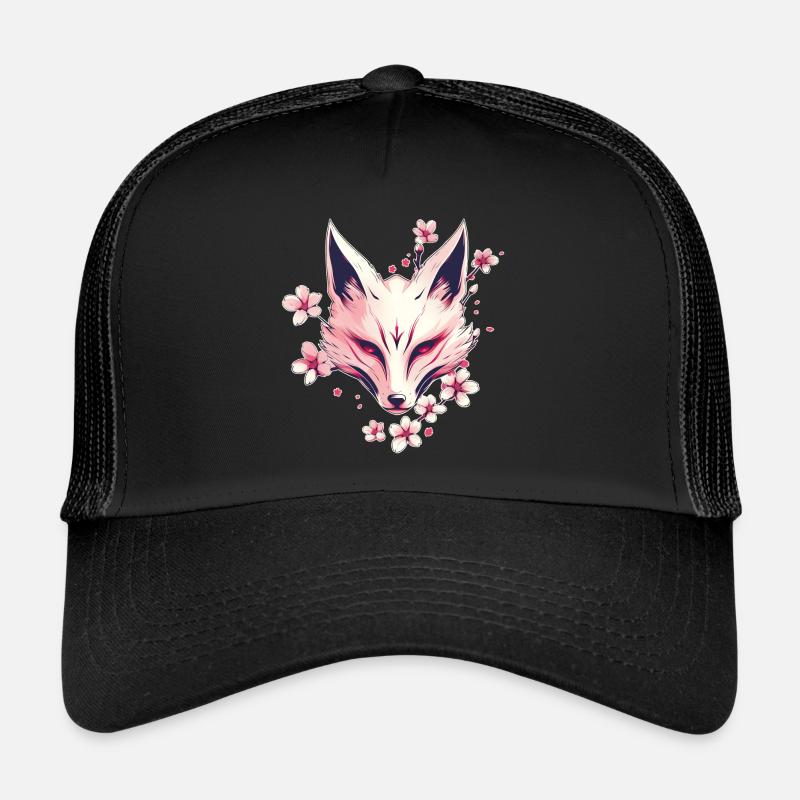 Fox Japanese Mask Trucker Cap