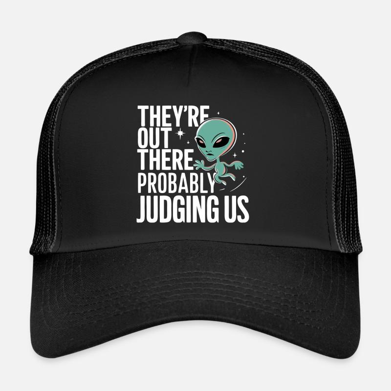 Alien UFO Aliens Außerirdischer Casquette trucker 