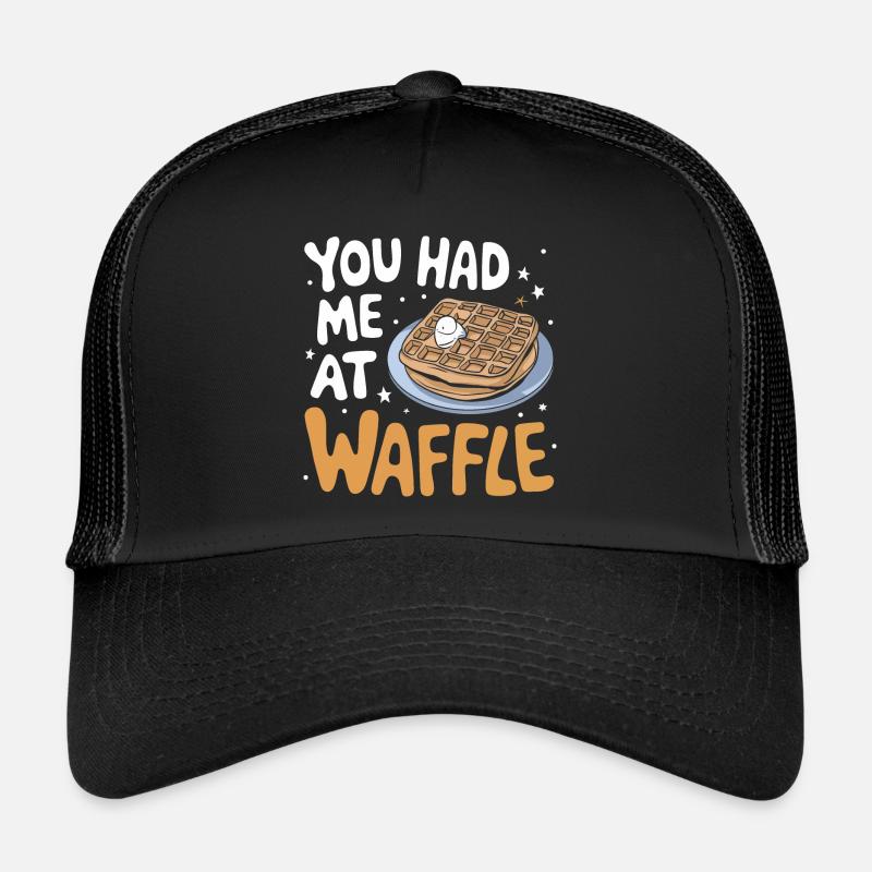 Waffles Breakfast Sweets Trucker Cap