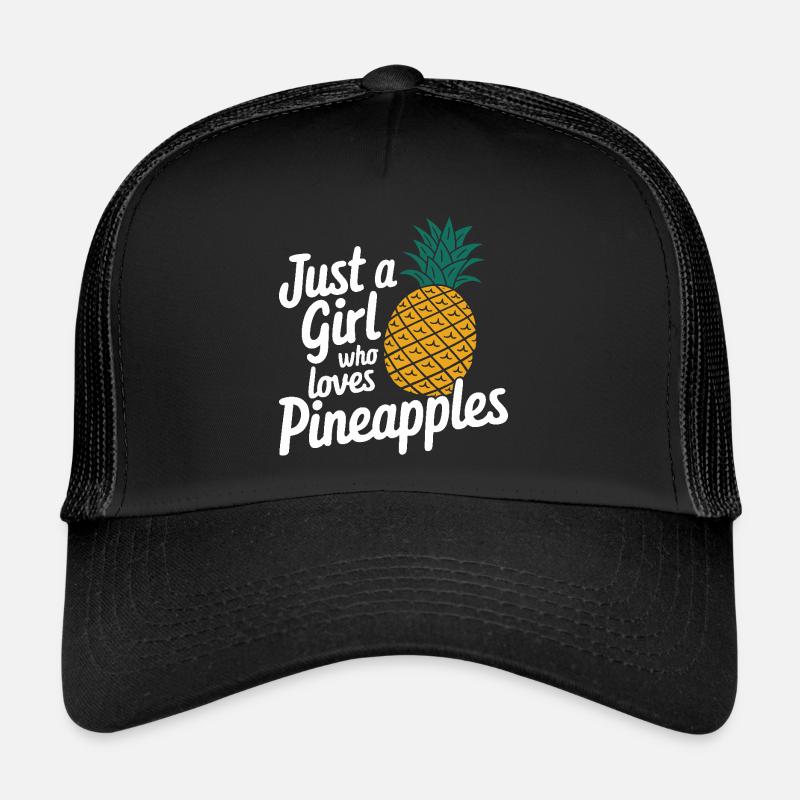 Pineapple tropical hawaiian fruit Trucker Cap