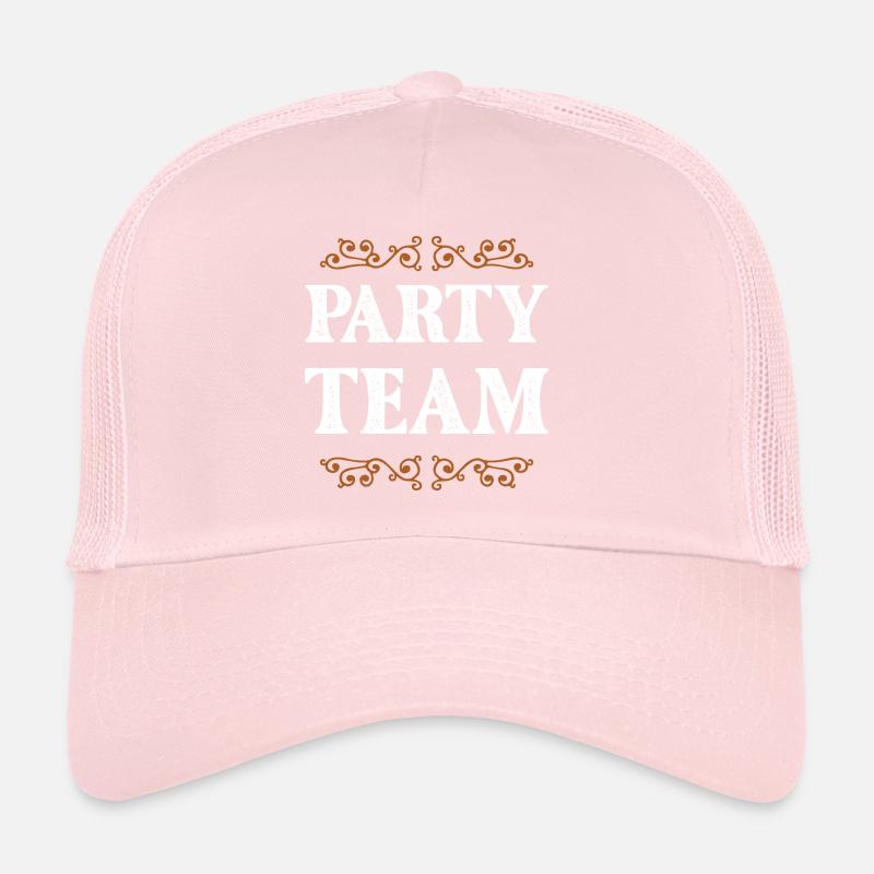 Équipe de fête Casquette trucker 
