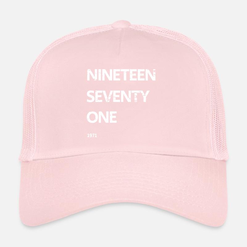 Nineteen Seventy One Trucker Cap