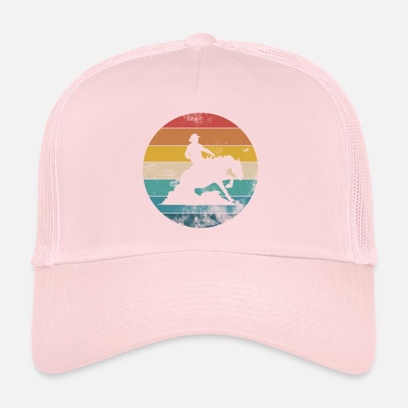 Sliding stop Western riding Reining gift Trucker Cap