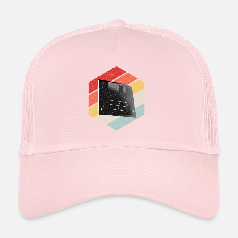 Diskette Floppy Disk Trucker Cap