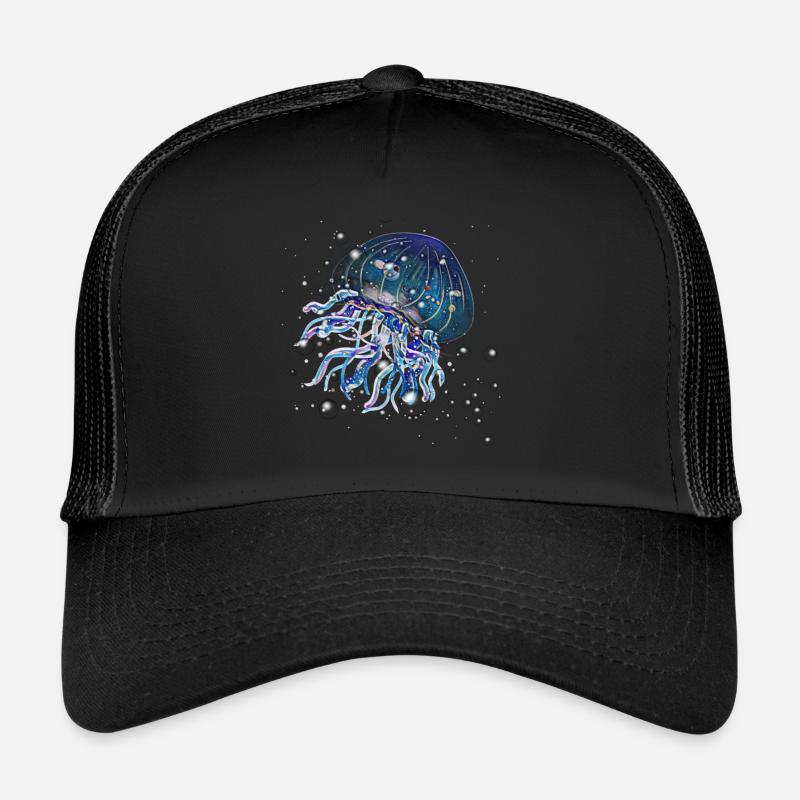 Jellyfish - Trucker Cap - black/black