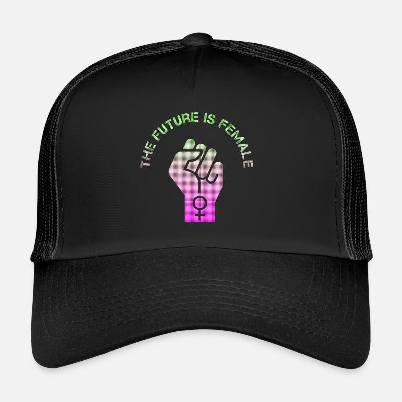 The future is female Trucker Cap