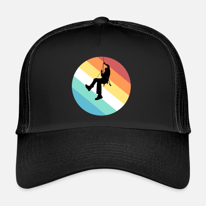 Klettern - Trucker Cap - Schwarz/Schwarz
