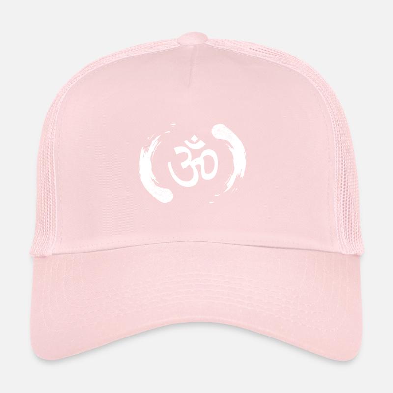Symbole de méditation Om Aum Casquette trucker 