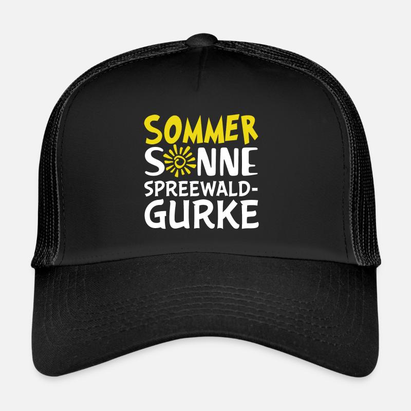 Sommer Sonne Spreewaldgurke Trucker Cap