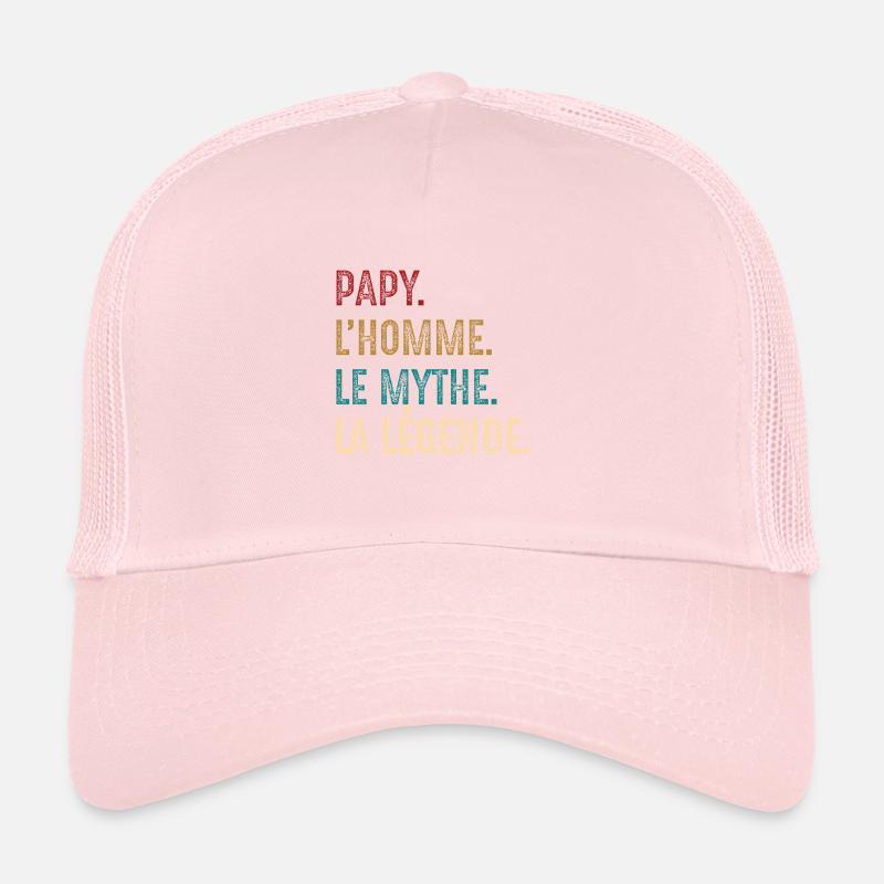 PAPY L'HOMME LE MYTHE LA LÉGENDE Casquette trucker 