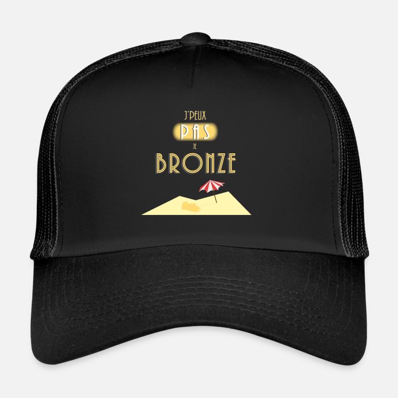 J'peux pas je bronze Casquette trucker 