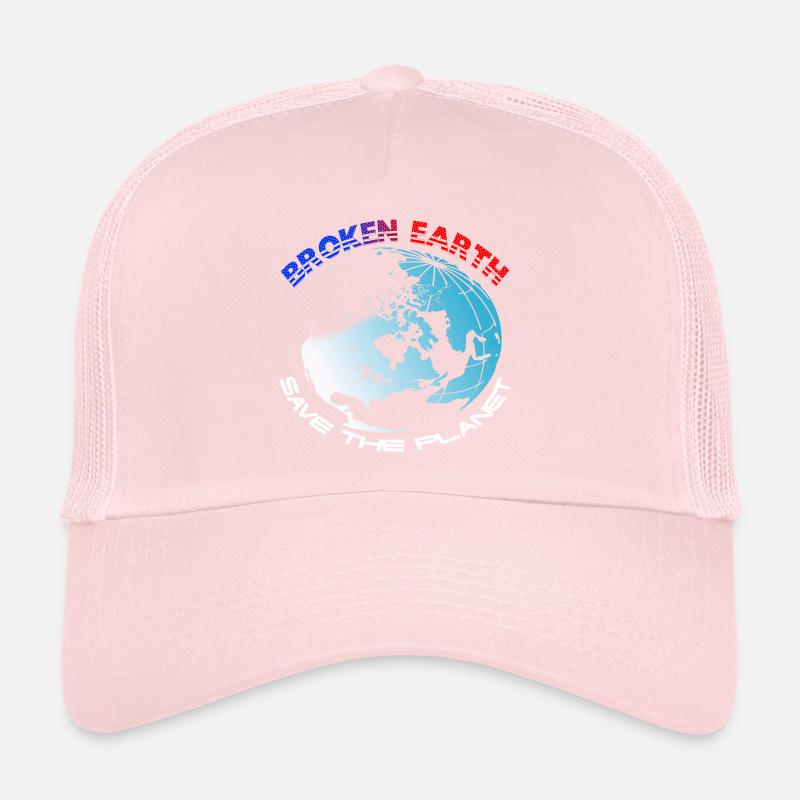 Planète Terre Conception Casquette trucker 