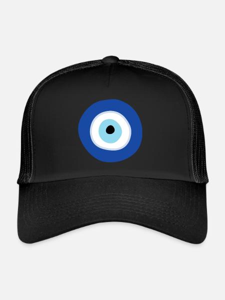 Nazar - Casquette trucker  - noir/noir - Devant