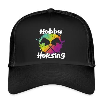 Hobby Horsing - Hobby Horse - Trucker Cap - black/black - Front
