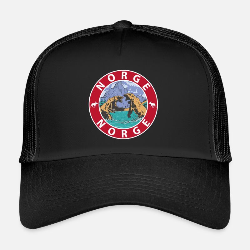 Norway - Trucker Cap - black/black