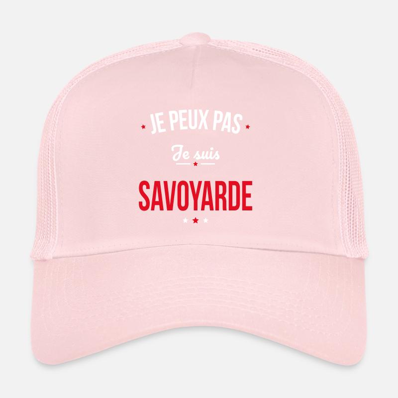 Je peux pas je suis Savoyarde Casquette trucker 