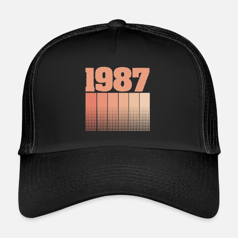 Né anniversaire 1987 Casquette trucker 
