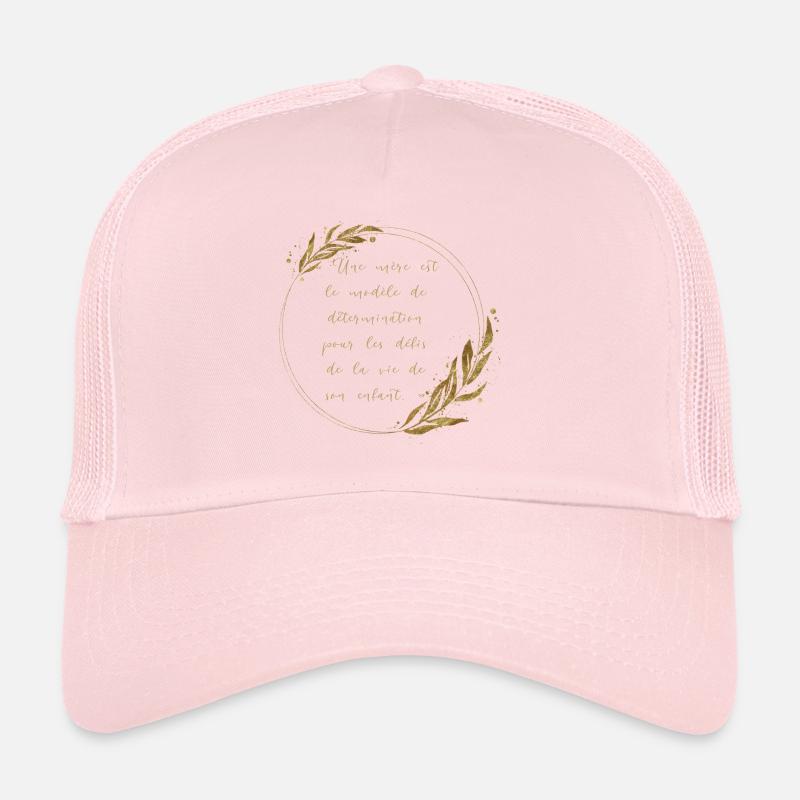 Beau Proverbe MAMAN FLEUR 2 Casquette trucker 