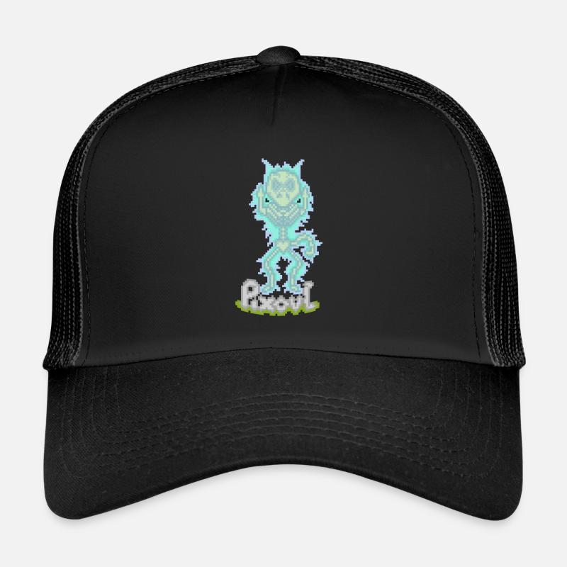 PIXOUL - Trucker Cap - black/black