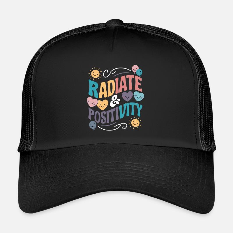 Rayonnez de positivité Casquette trucker 
