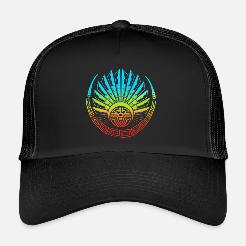 aztec Maya kalender Inka Trucker Cap