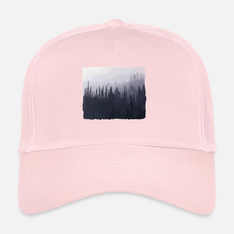 Waldlandschaft in den Bergen Trucker Cap