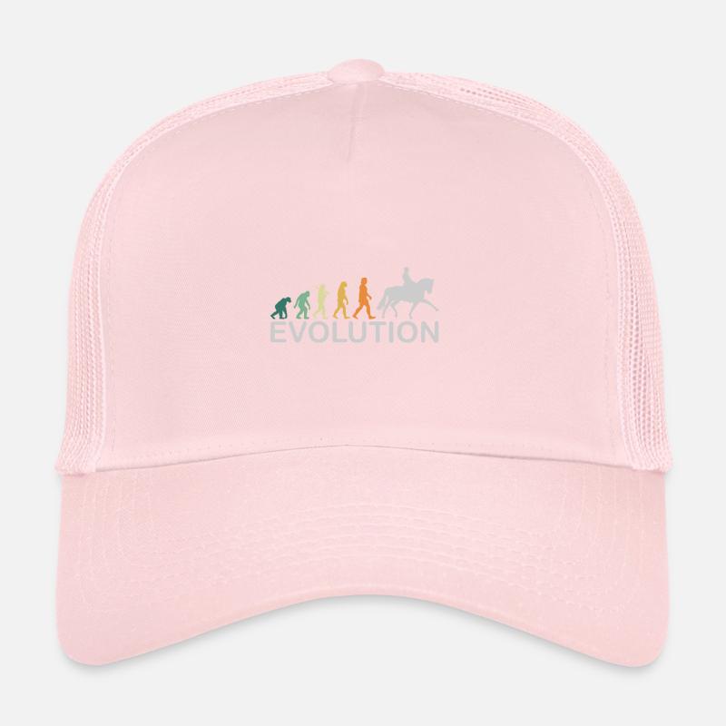 Dressurreiten Pferde Evolution Geschenk Retro Trucker Cap