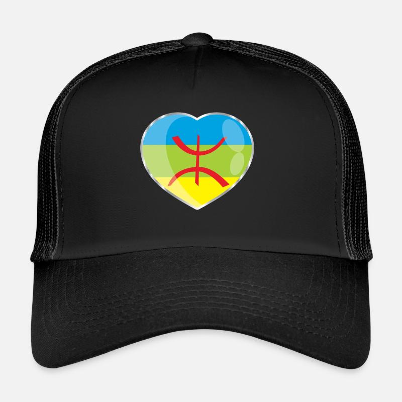 Amazigh flag (Amazigh inside) Casquette trucker 