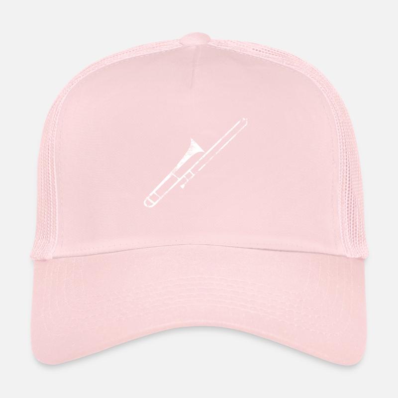 Trombone Artwork Trucker Cap