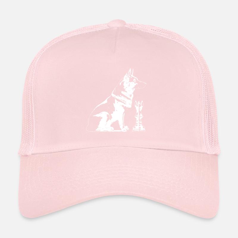 Schach Schäferhund Trucker Cap