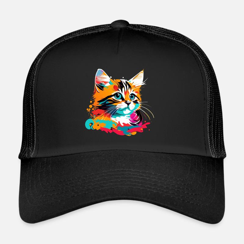 Kätzchen, Katze Trucker Cap