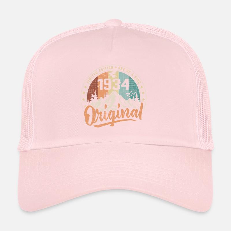 Original 1934 Retro Geburtstagsgeschenk geboren 1934 Trucker Cap