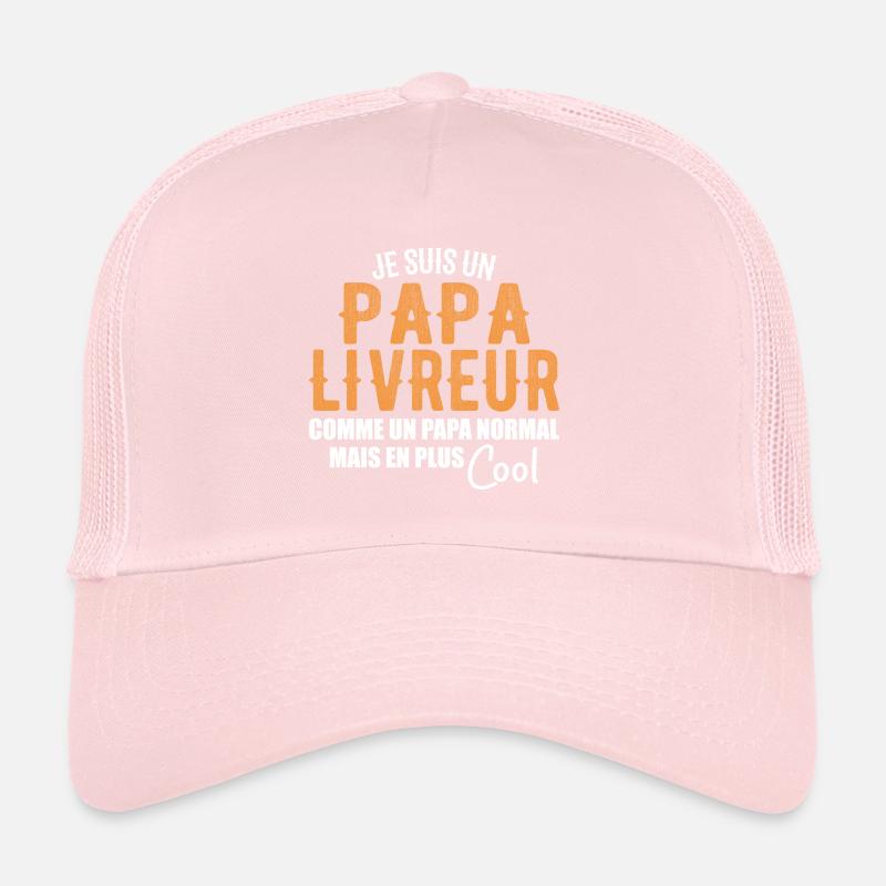 Ich bin Liefervater Trucker Cap