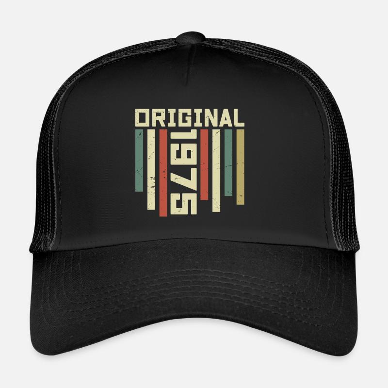 1975 Retro Gift 1975 49 Year Anniversary Gift Trucker Cap