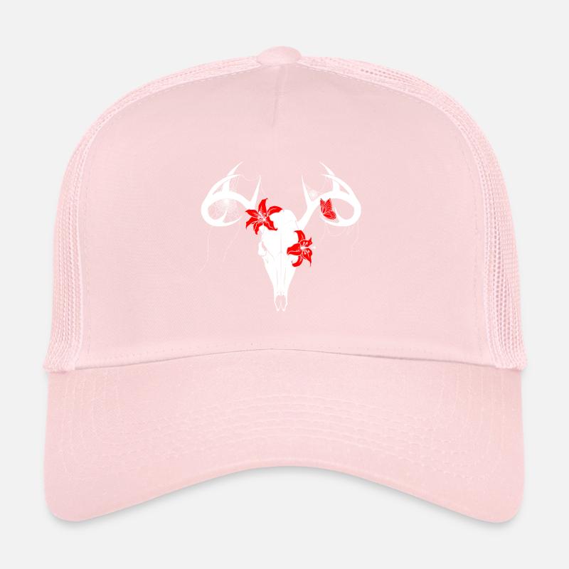 Crâne de cerf Casquette trucker 