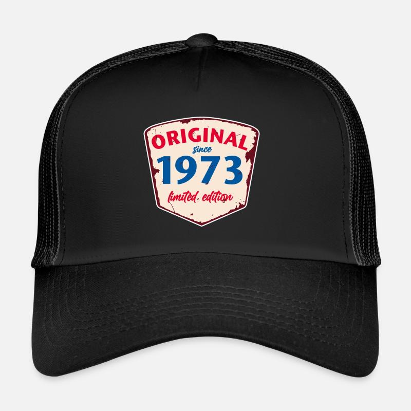 1973 Blechschild - édition chaulée - Millésime Casquette trucker 