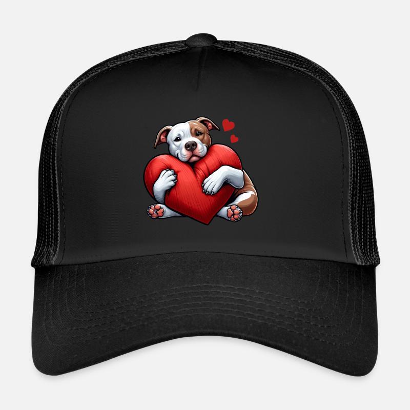 Pitbull Owner Gifts Trucker Cap