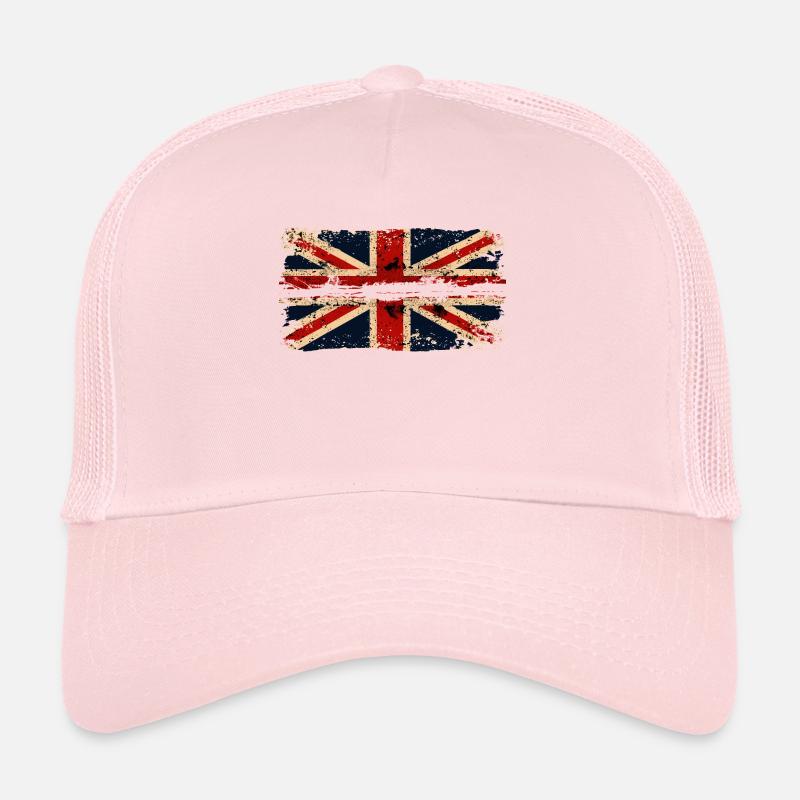 Drapeau de la Grande-Bretagne drapeau Union Jack Londres Royaume-Uni Casquette trucker 