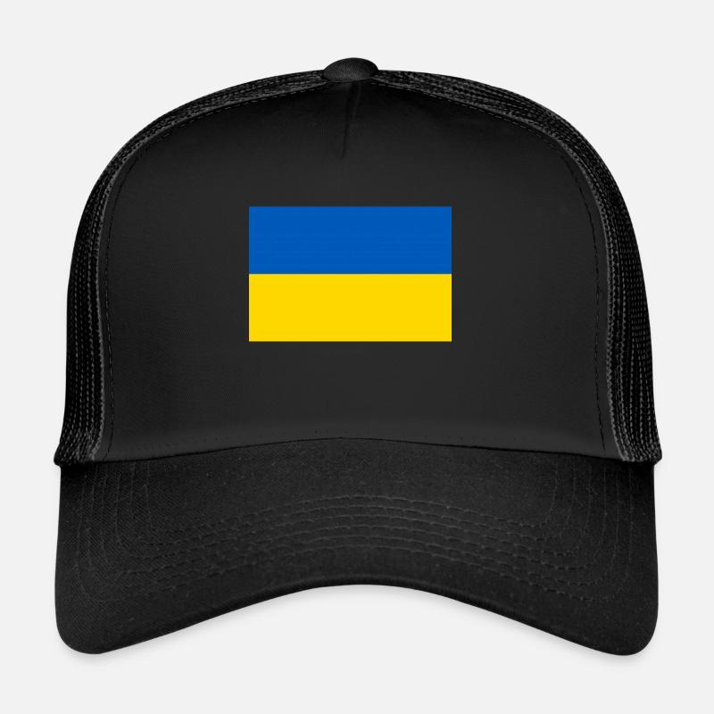 Drapeau de l'Ukraine Casquette trucker 
